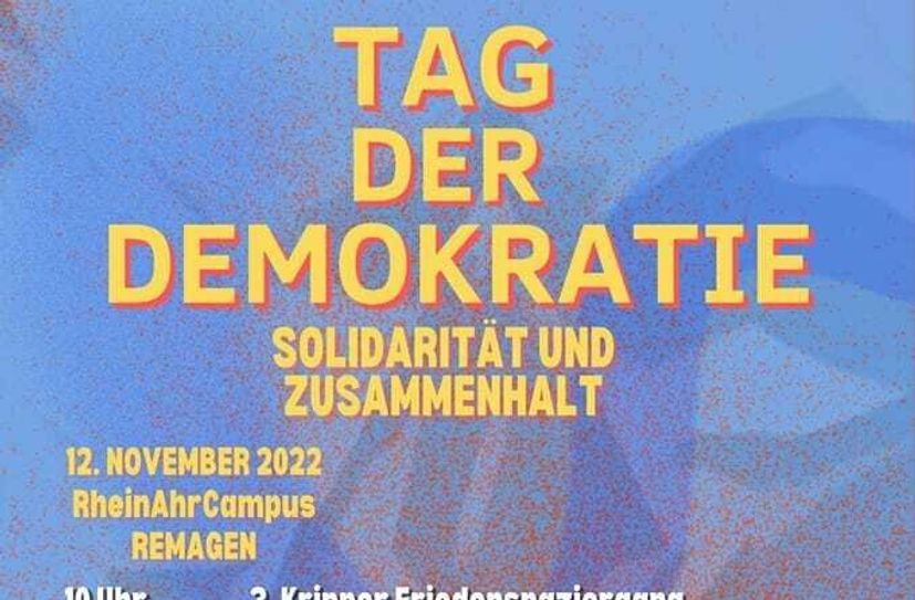 Am 12. November findet der "Tag der Demokratie" statt.