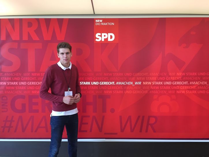 Trotz eines interessanten Jugend-Landtag stellt Laurin Melms seinen beruflicher Einstieg vor politisches Engagement.