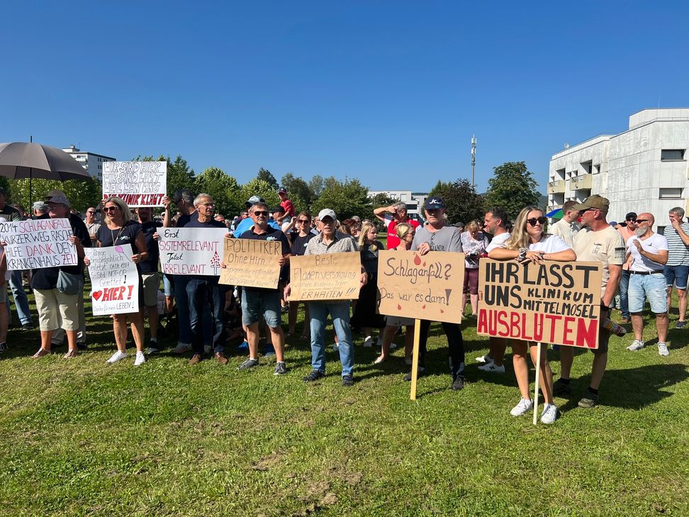 Das sind die Forderungen und Äußerungen der Bevölkerung.