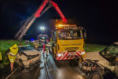 Bei dem Unfall wurden mehrere Personen, darunter ein Kind, verletzt.