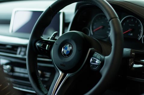 Symbolfoto eines BMW-Interieurs