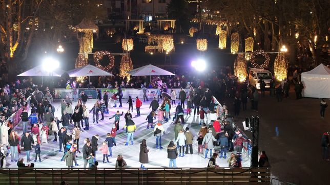 Eisbahn begeistert rund 10.000 Schlittschuhfans