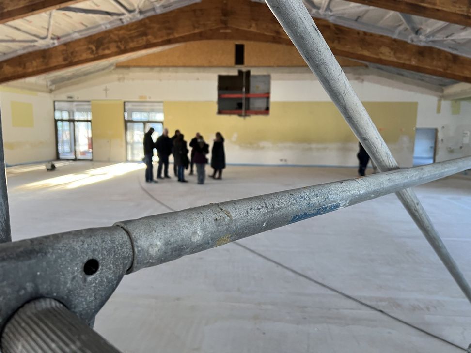Blick in die Bürgerhalle.