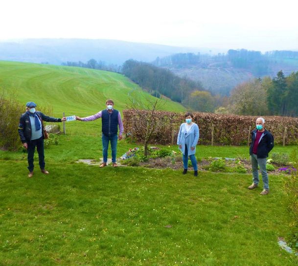 Auch die Musikschule der Volksmusikanten Vossenack wurde von PEter Borsdorff mit 750 Euro bedacht.