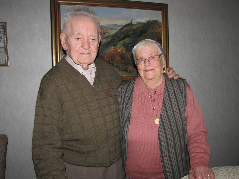 Seit 60 Jahren sind Hermann und Luzia Brandenburg ein Paar, das Fest wird nun in Rohren und Kalterherberg gefeiert. Foto: A. Lauscher