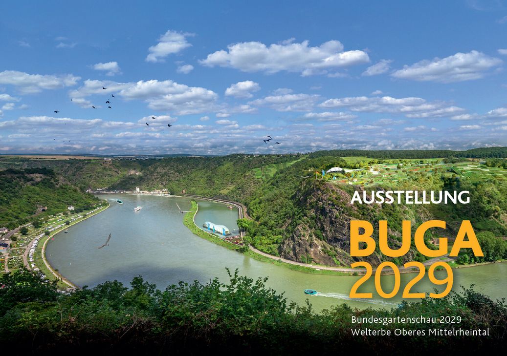 Die Tourist-Info Hunsrück-Mittelrhein präsentiert ab sofort die Ausstellung zur BUGA. (Foto: Piel media, visualisierung+architekturfotografie/Jens Gehrcken)