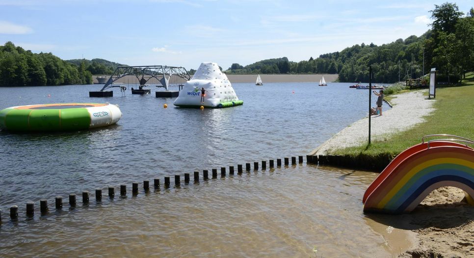 Der Kronenburger See. mn-Foto