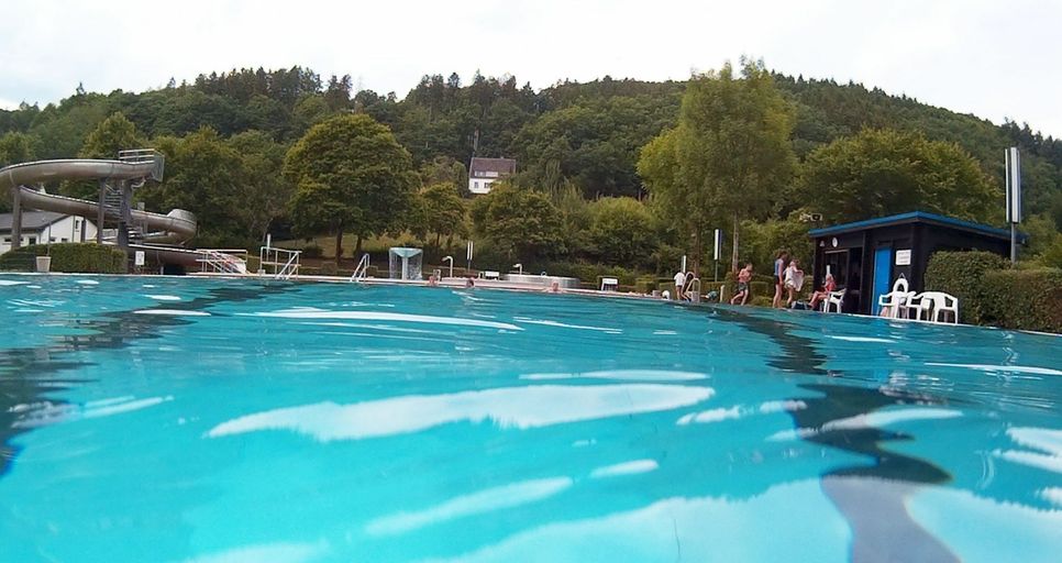 Erlebnisfreibad Dieffenbach in Schleiden. mn-Foto