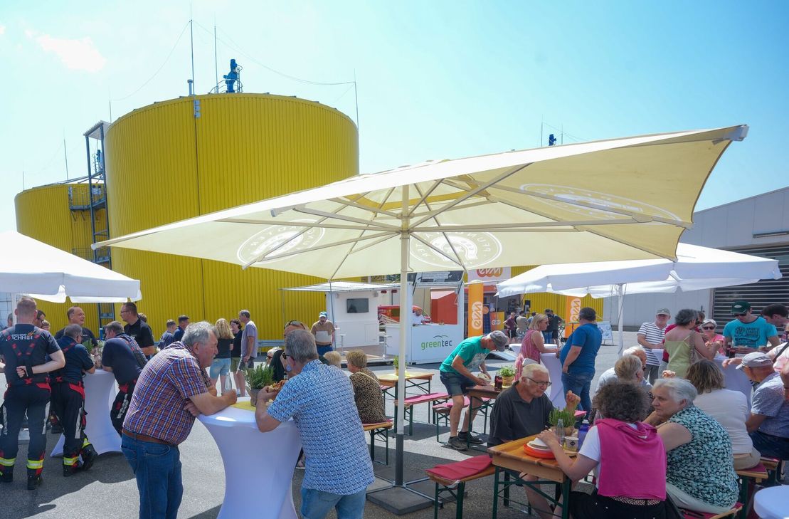 Die Biogasanlage in Boppard-Hellerwald feierte ihr 10-jähriges Bestehen bei bestem Wetter mit einem Tag der offenen Tür.