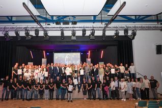 Große Freude bei allen Preisträgern.