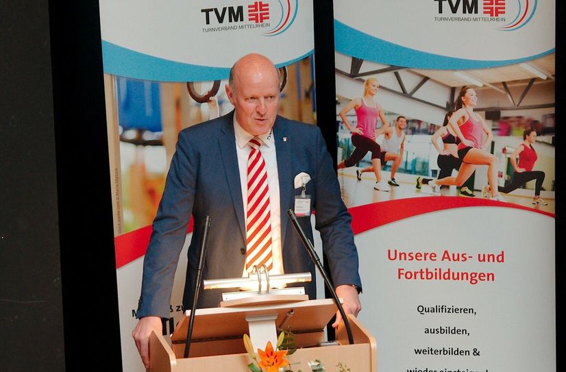 Der neu gewählte TVM-Präsident,  Rudolf Rinnen.