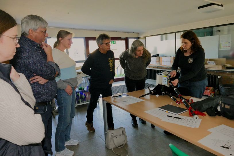 Der Dudelsack wird erklärt