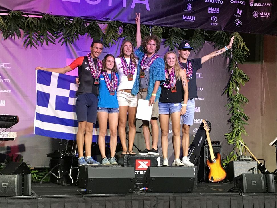 Milena Vogel landete als Zweite in ihrer Altersklasse in Maui auf dem Treppchen. Fotos: Privat