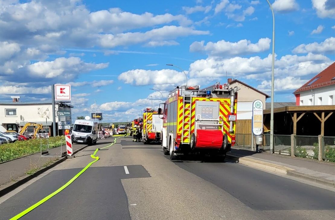 Verletzt wurde bei dem Brand im Schwabenheimer Weg glücklicherweise niemand.