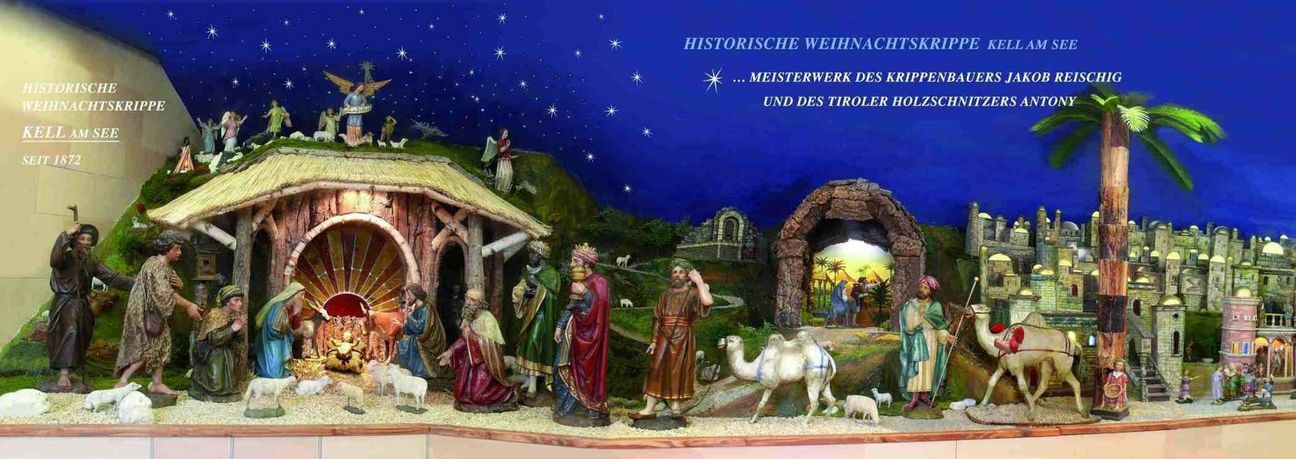 Kell am See: Die Historische Krippe erfreut das ganze Jahr Besucher.