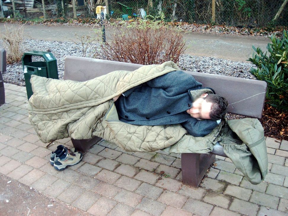 Die Stadt will mit zahlreichen Hilfsangeboten dafür sorgen, dass im Winter niemand draußen übernachten muss. Foto: Symbolbild/Archiv