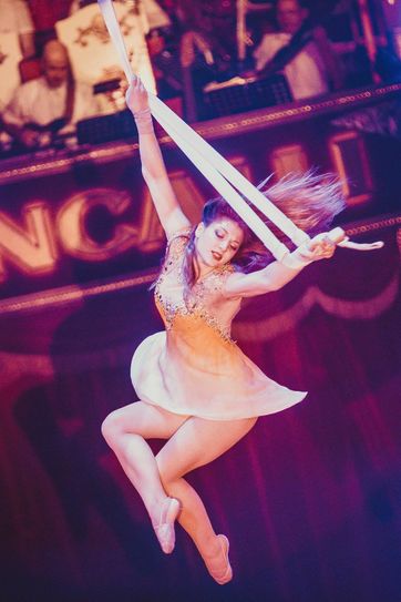 Artisten, Clowns und Dresseure aus aller Welt geben sich ein Stelldichein im Messepark Trier. Foto: Weihnachtscircus