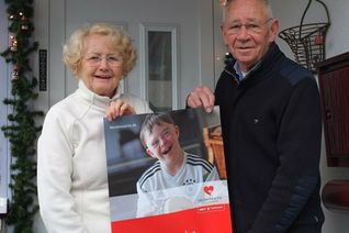 Edith und Herbert Rupp haben sich sehr über das gute Spendenergebnis gefreut.