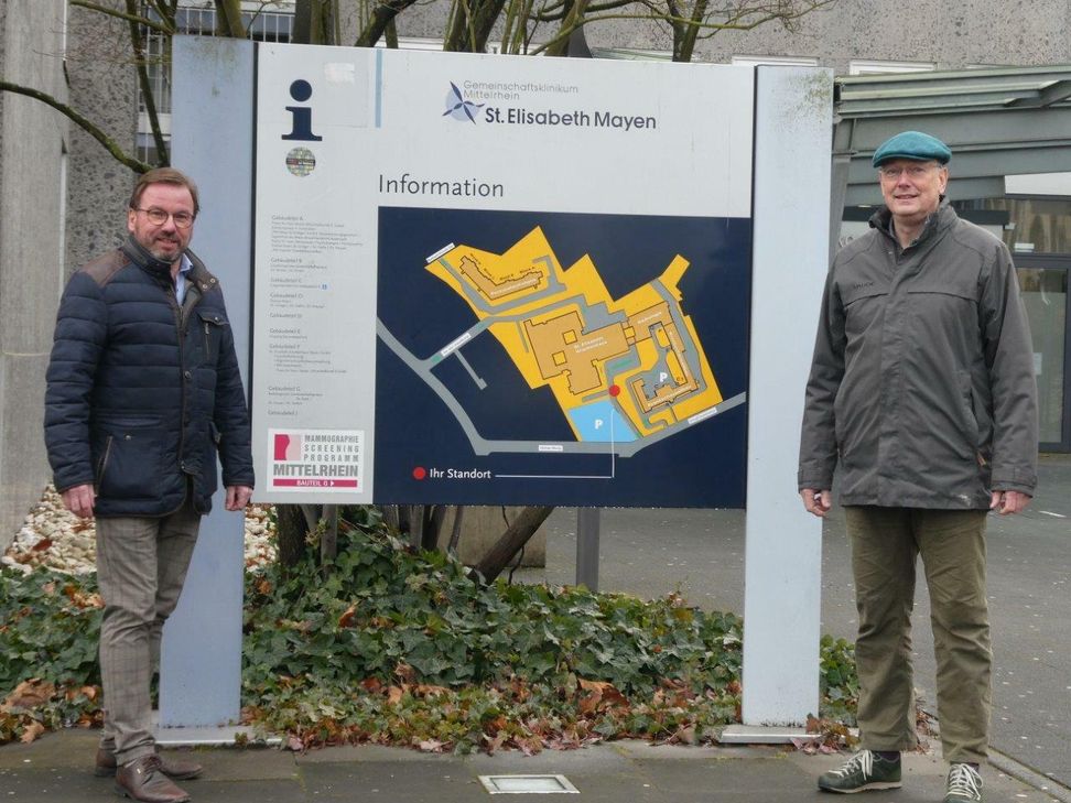 Wolfgang Treis und Martin Schmitt. Foto: privat