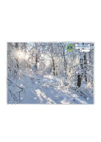Das Titelmotiv des diesjährigen Kalenders zeigt einen Blick auf den winterlichen Hochwald.