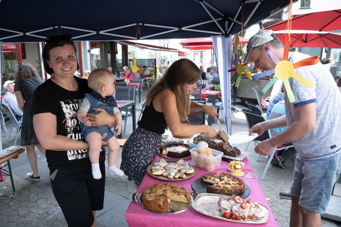 Auch fürs leibliche Wohl wird bestens gesorgt.