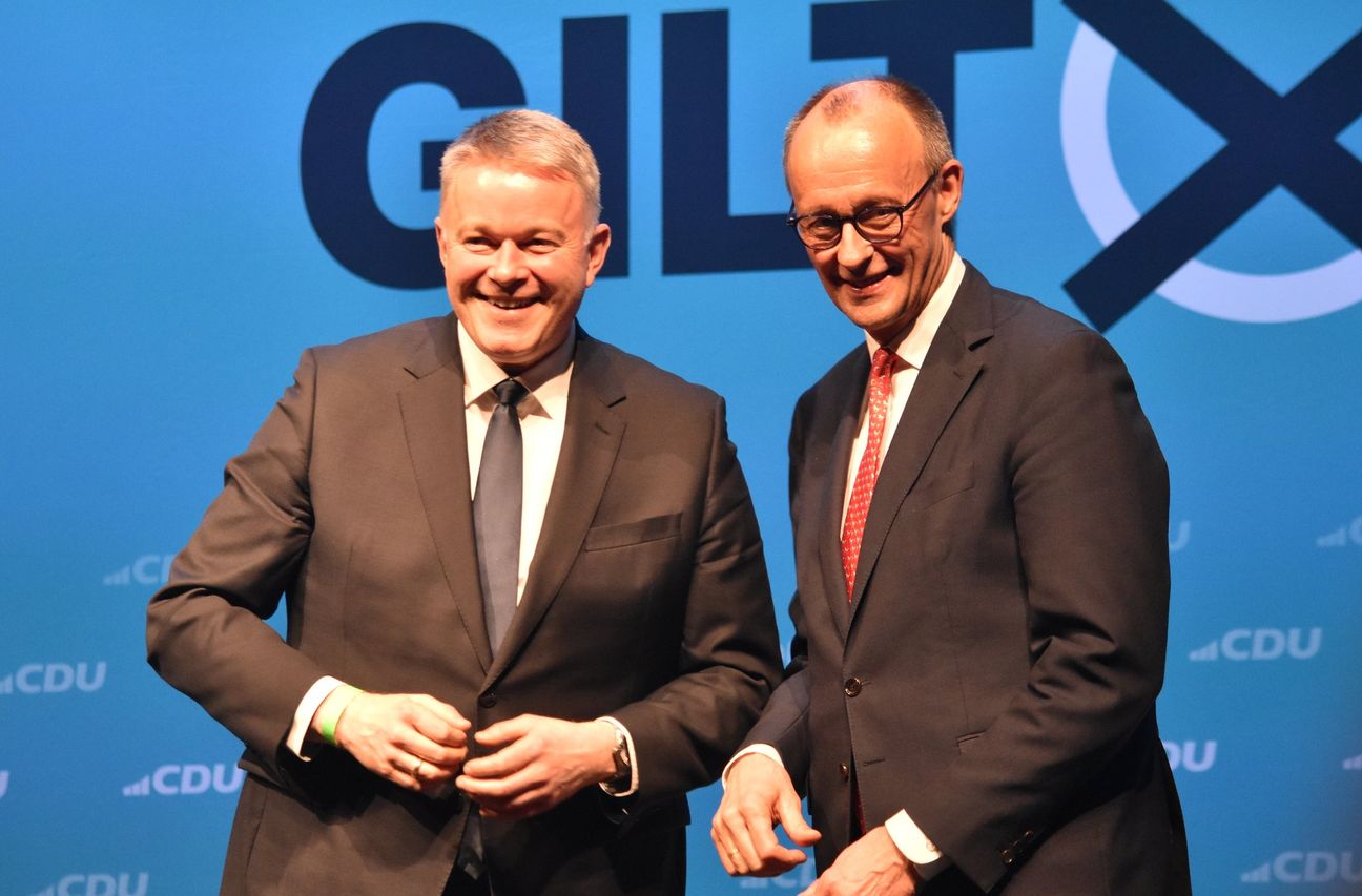 Bundeskanzler Friedrich Merz gastierte am heutigen Abend in der Europahalle Trier. Anlass war der "Politische Aschermittwoch" der CDU Rheinland-Pfalz.