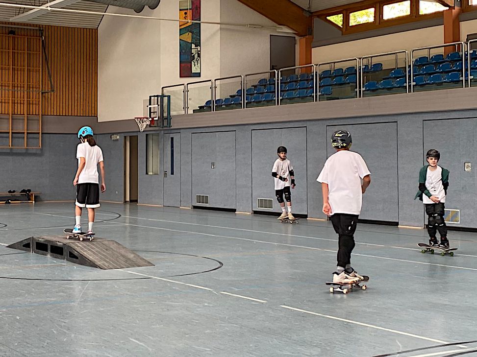 Der Skate-Workshop in Langsur war ein voller Erfolg.
 Foto: VG Trier land