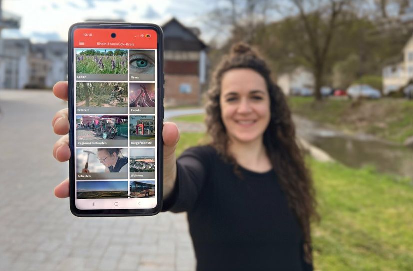 Die App ist richtet sich an Bürger*innen im Rhein-Hunsrück-Kreis. Auch für Tourist*innen ist sie ein attraktives Angebot.