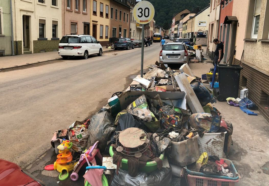 Die Aufräumarbeiten gehen voran. Foto: Finkenberg