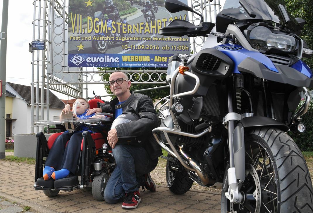 Marius und Markus Betz (v. li) freuen sich schon auf das Sternfahrt-Wochenende. Foto: Scholl