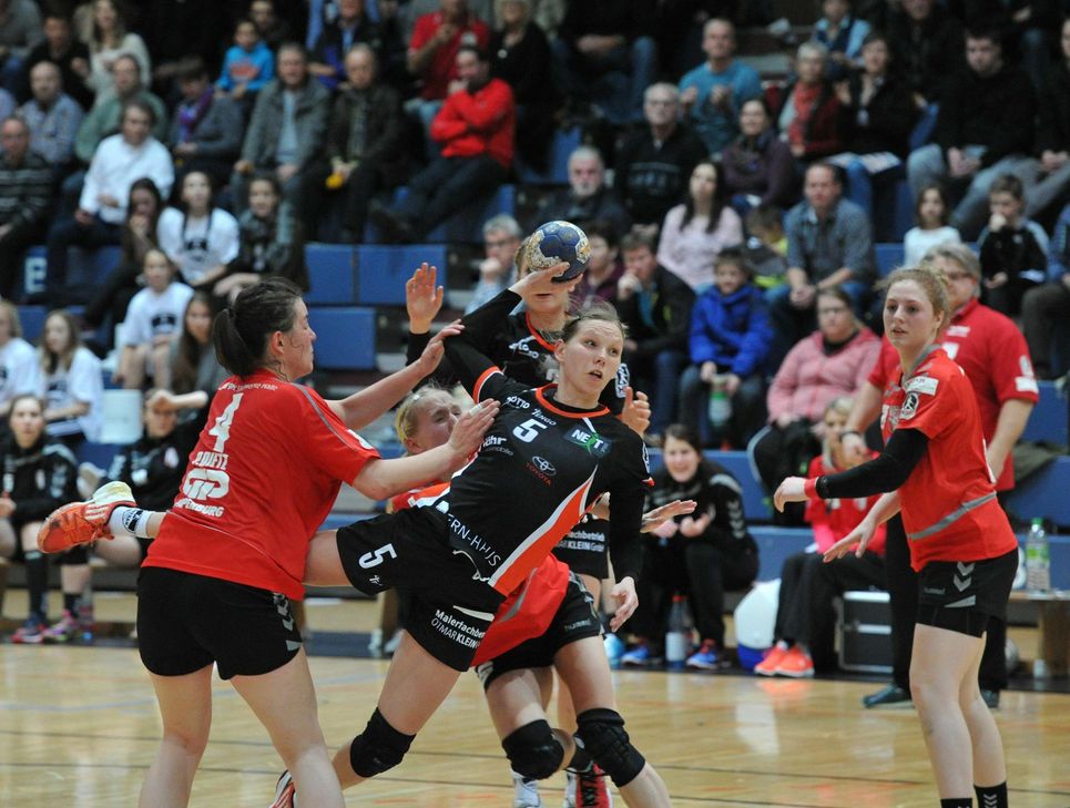 Diana Sabljak erzielte gehen den SV Union Halle-Neustadt fünf Treffer.