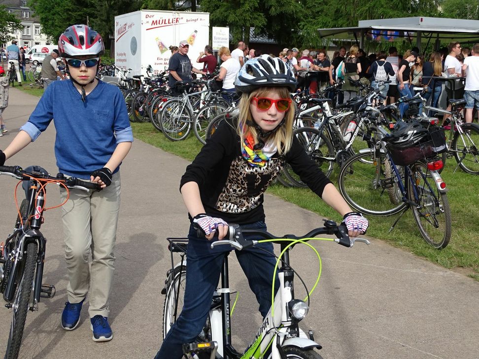 Viele Teilnehmer an Saar-Pedal