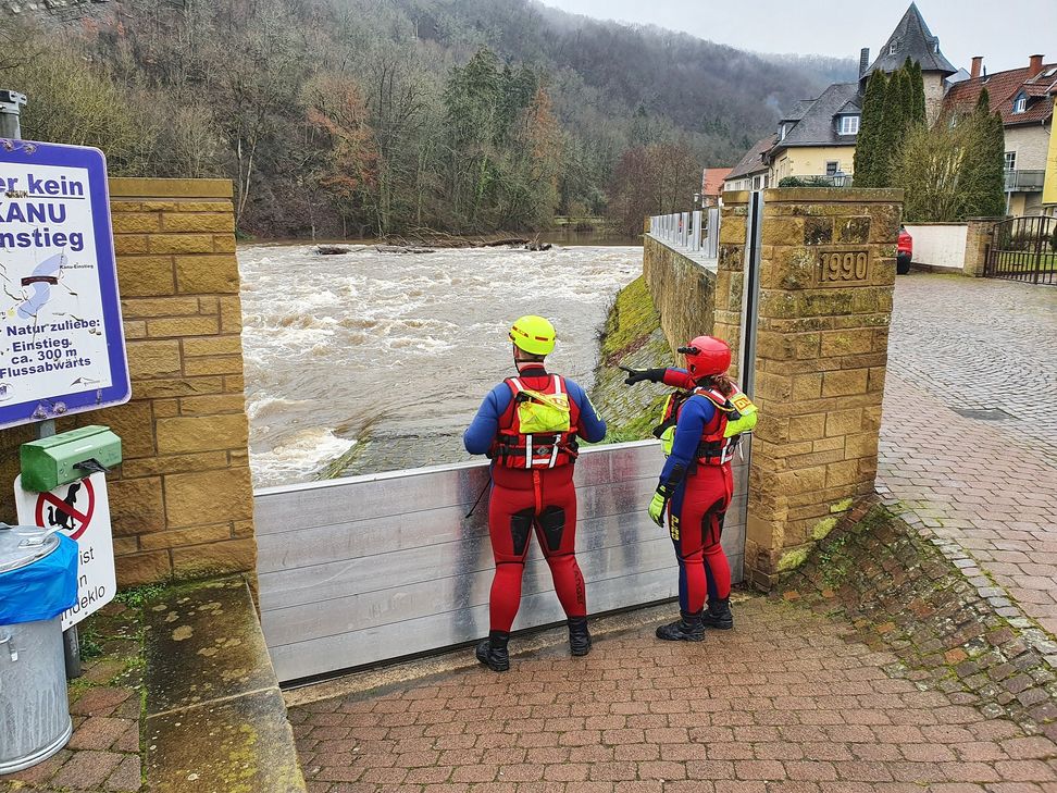 Intensiv wird im Raum Meisenheim nach dem vermissten Jonathan (13) gesucht. Foto: Sebastian Schmitt