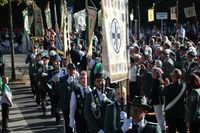 Der Festzug zieht vom Schützenplatz aus durch die Stadt.