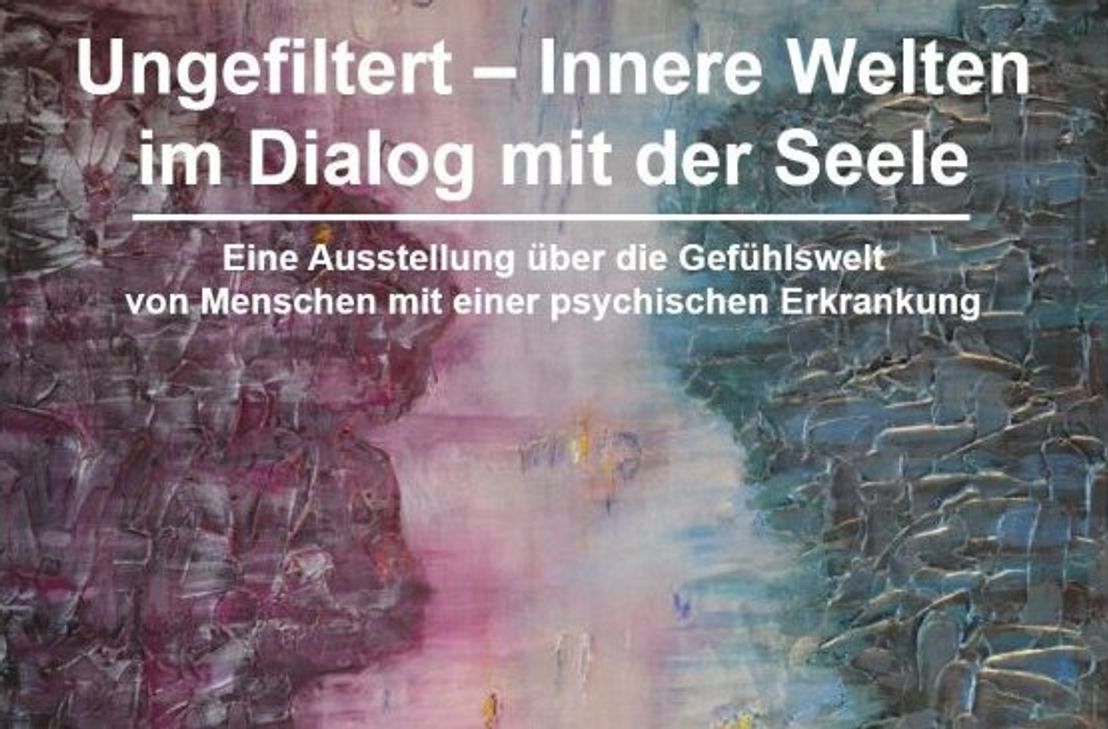 Die Kunstausstellung "Ungefiltert - Innere Welten im Dialog mit der Seele" zeigt an Montag, 10. August, Werke von Menschen mit psychischen Erkrankungen.