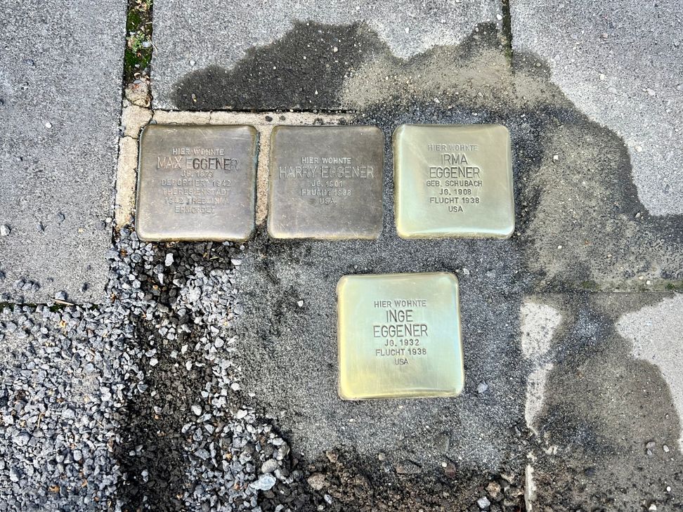 Zwei neue Stolpersteine in der Kelbergerstraße 32 in Mayen.