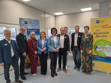 IHK-Regionalbeirat Ahrweiler diskutiert mit Landtagskandidaten in Bad Neuenahr-Ahrweiler.