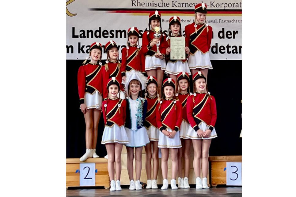 Jugendgarde und Jugendmariechen Mia Kempny Saarland-Meisterschaft 2023