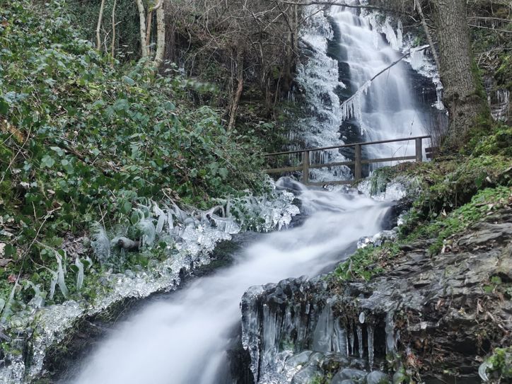 Wasserfall im Dortebachtal