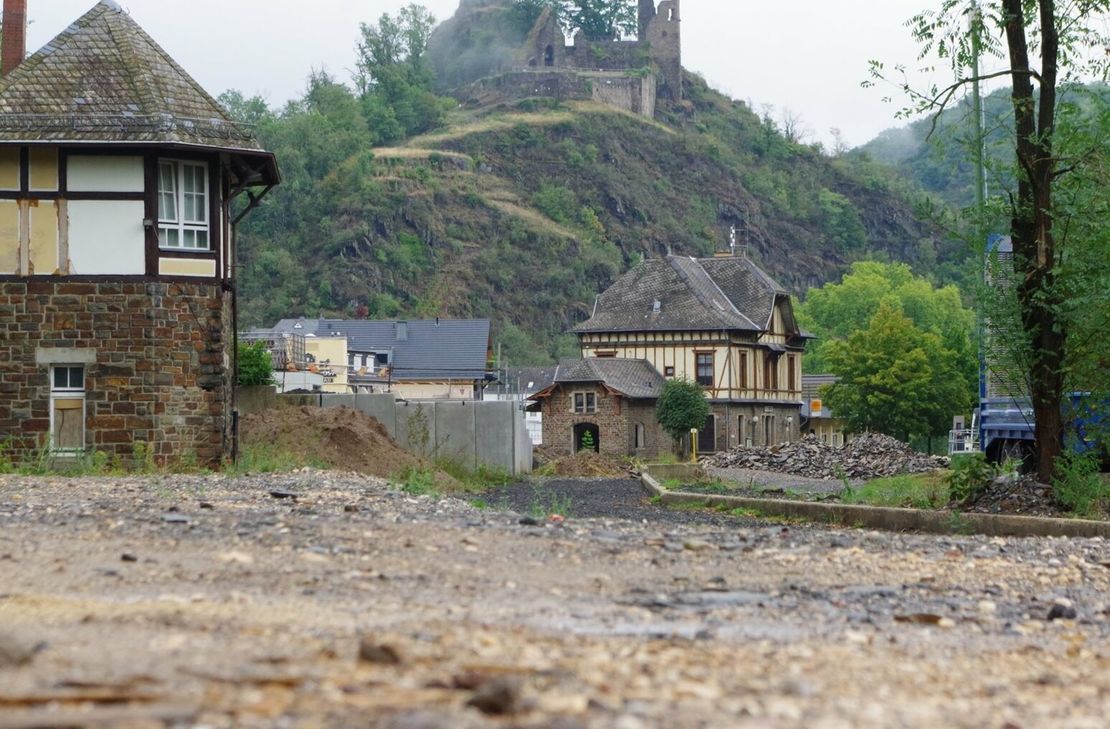 Um den 20-Minuten-Takt umsetzen können, muss der Bahnhof Altenahr zweigleisig neugebaut werden.