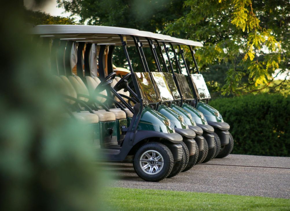 Mit entwendeten Golfcarts haben zwei Männer eine Tour durch den Stromberger Ortsteil Schindeldorf unternommen.