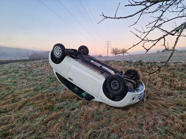 Spiegelglatte Straßen machten am Morgen den Autofahrern im Kirner Land zu schaffen.