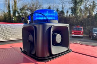 So sehen die mobilen Warnanlagen für Feuerwehrfahrzeuge in der Verbandsgemeinde Konz aus.