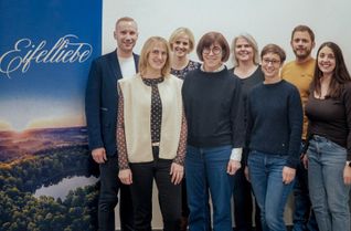 Die Gründungsmitglieder (v.l.): Johannes Born, Nicole Hayer, Christiane Diewald, Melanie Schermann, Andrea Theisen, Judith Kaufmann, Marius Liel, Chiara Adams - es fehlt Philipp Gerhards.