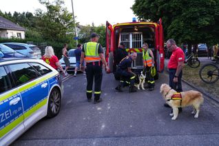 Das vermisste Kleinkind wurde zum Glück gefunden,