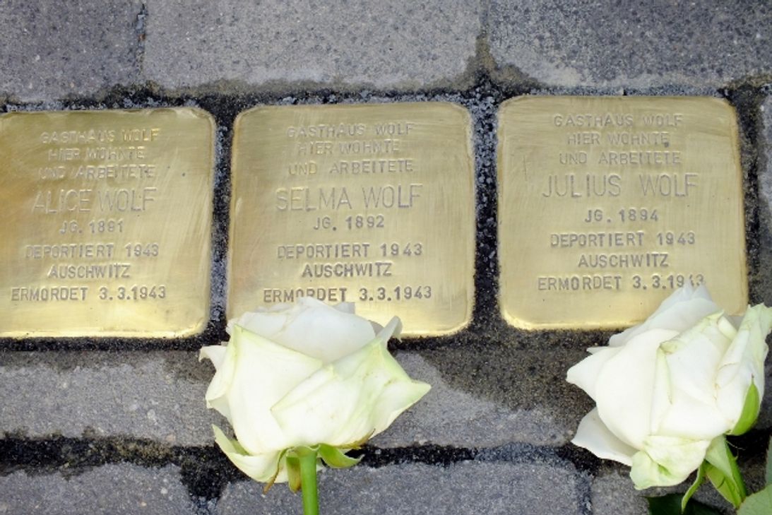 Stolpersteine erzählen von Schicksalen während des Nationalsozialismus