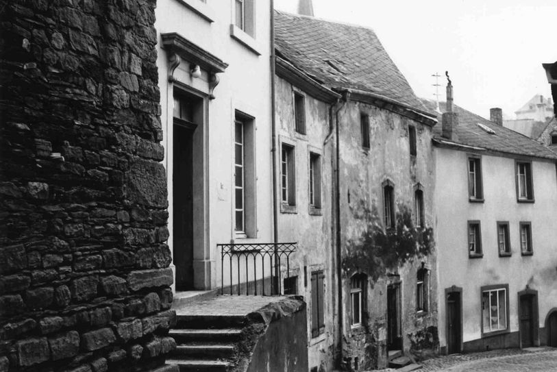 Frühere Synagoge Saarburg am Schlossberg.
	Foto aus der Sammlung Franz Josef Ballinger