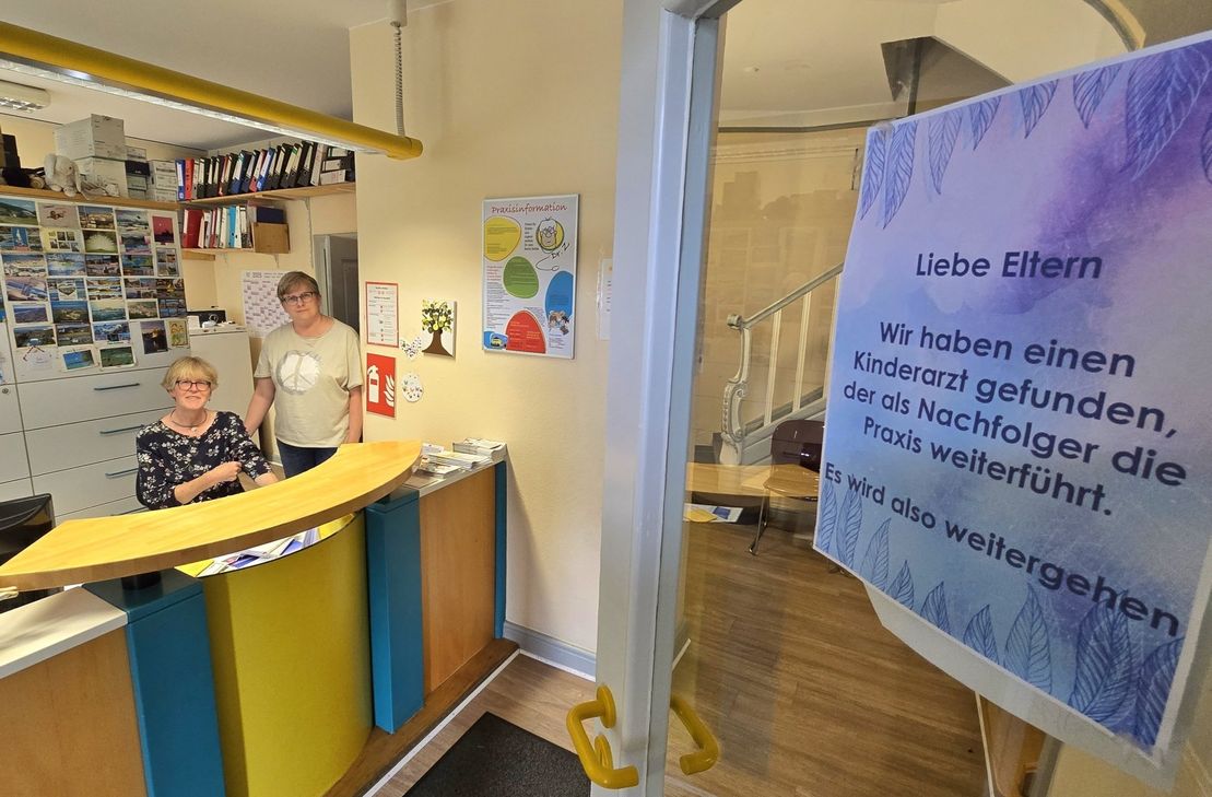 Suche beendet: Zum 1. Januar wird ein Nachfolger die Praxis von Dr. Zerfaß übernehmen.