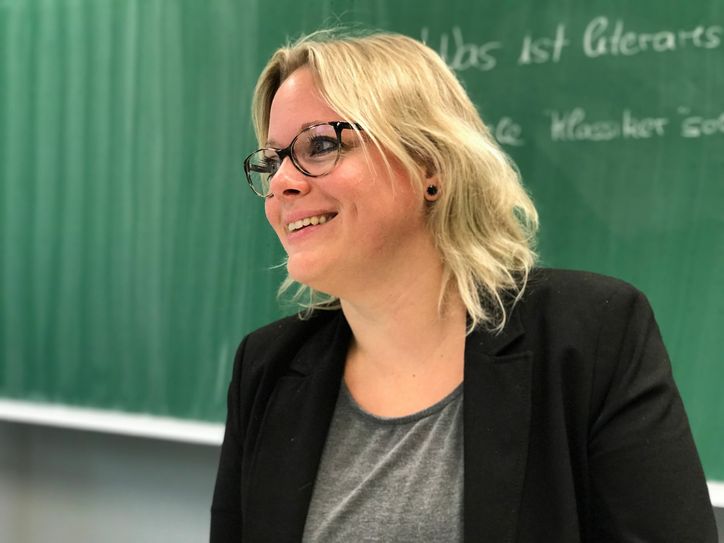 Jessica Kreutz gibt anderen Studenten Tipps, wie es auch ohne Abi mit dem Studium klappen kann. Foto: FF