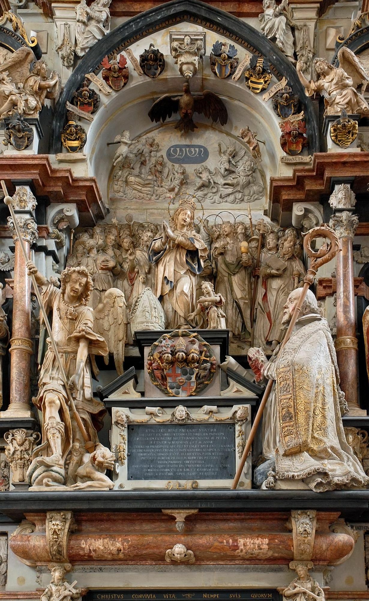 Museum am Dom Trier: Detail des Allerheiligen-Altars im Trierer Dom, Foto: Rita Heyen